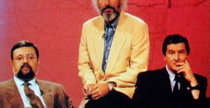 Ballester y Benitez en el historico enfrentamiento en Tele5 p