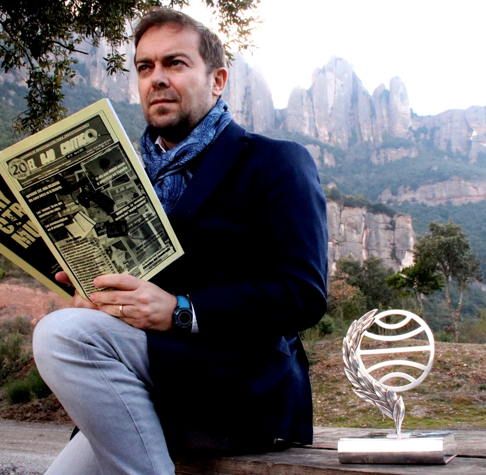Javier Sierra en Montserrat 1 - copia - copia