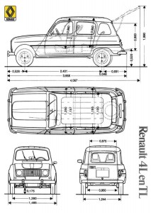 (24) Ficha técnica Renault 4L