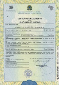 Certidão de José Carlos Higgins  (300 dpi)